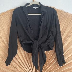& Other Stories Black Blouse
